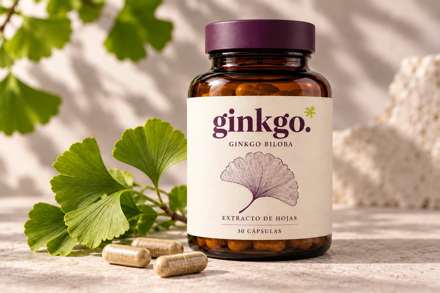 Ginkgólidos — Ginkgo biloba